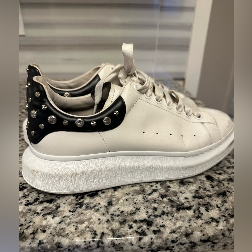 Alexander Mcqueen Men’s Sneaker With Studs. Size 38.5